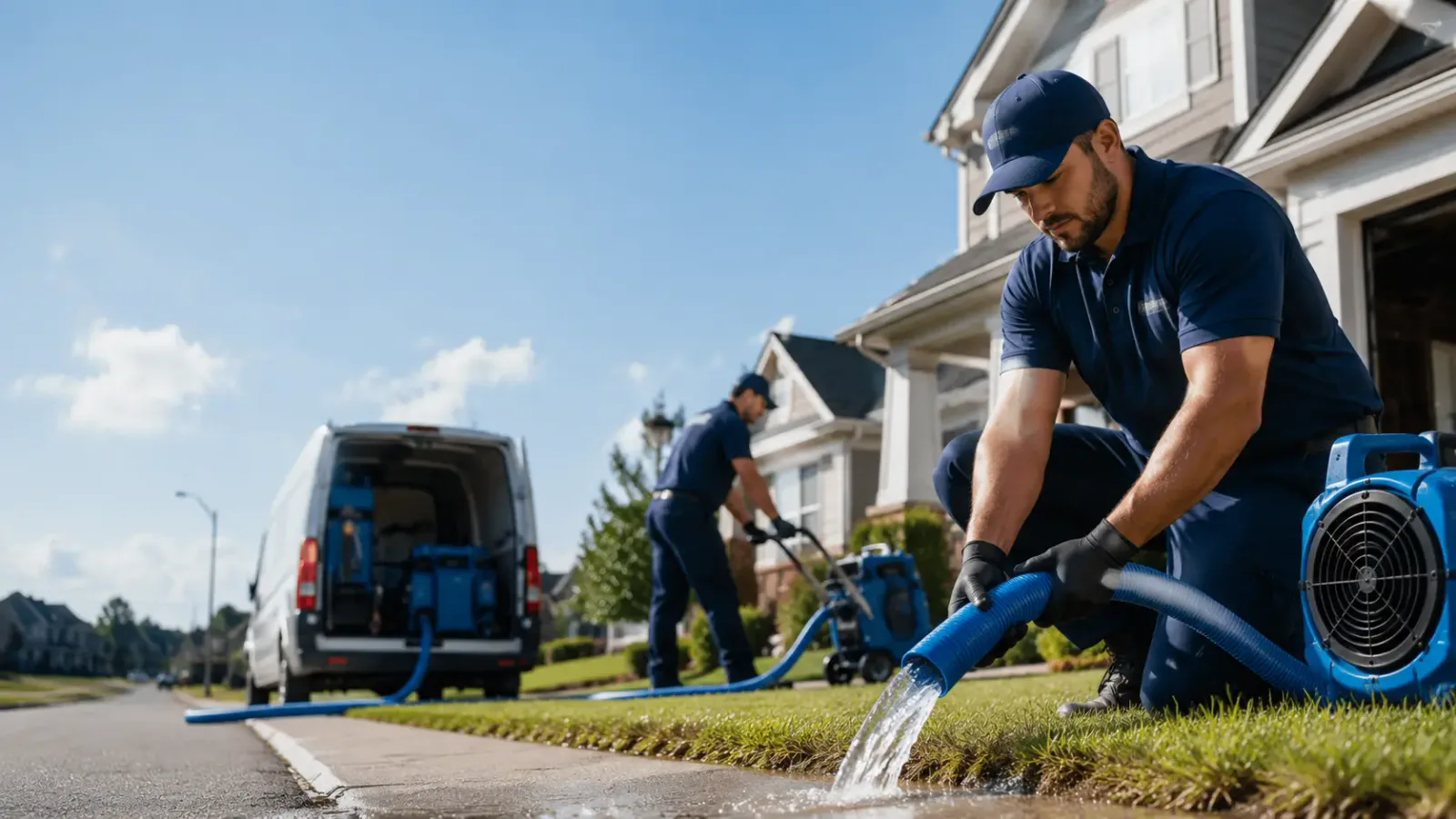 Flood Damage Restoration in Rimforest, CA